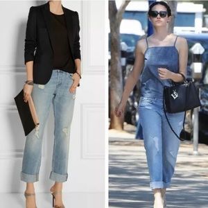 J Brand Sonny Blissful Jean Size 24 Distressed Light Wash Emmy Rossum Shameless